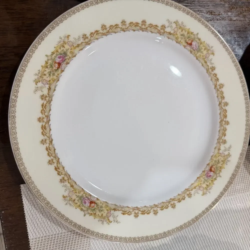Vintage Meito China Salad Plate Made In Japan Set Of 4 - 8 Inches Diameter